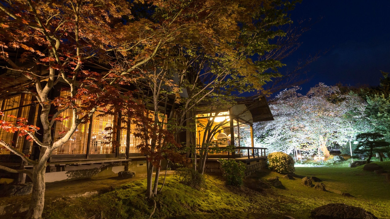 【特別な夜を特別な価格で♪】庭園に佇む離れレストラン寿泉〜Jusen〜で食す創作和会席が最大7千円引
