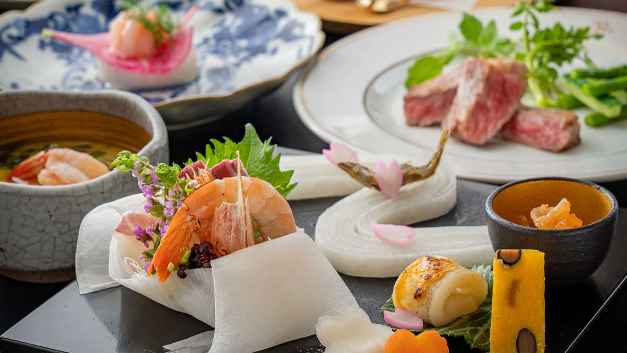 【ゴールデンウィーク限定】庭園に佇む隠れ家レストランJusenで創作和会席を食す。中央館で過ごすGW