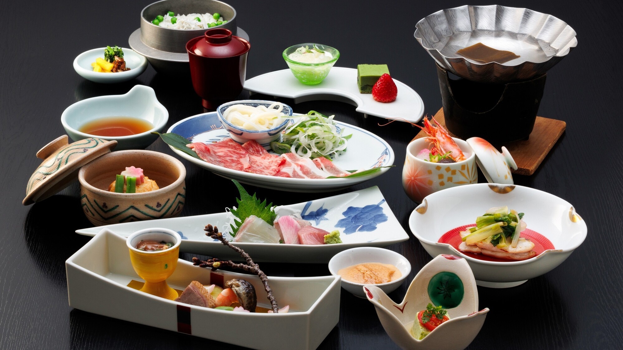 【春SALE】上層階確約×九州産和牛＆糸島豚★四季替わりスタンダード会席〜和〜