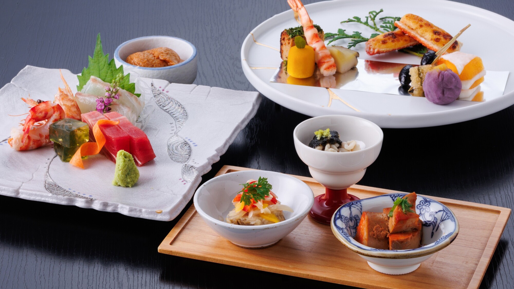 離れレストラン寿泉の創作和会席