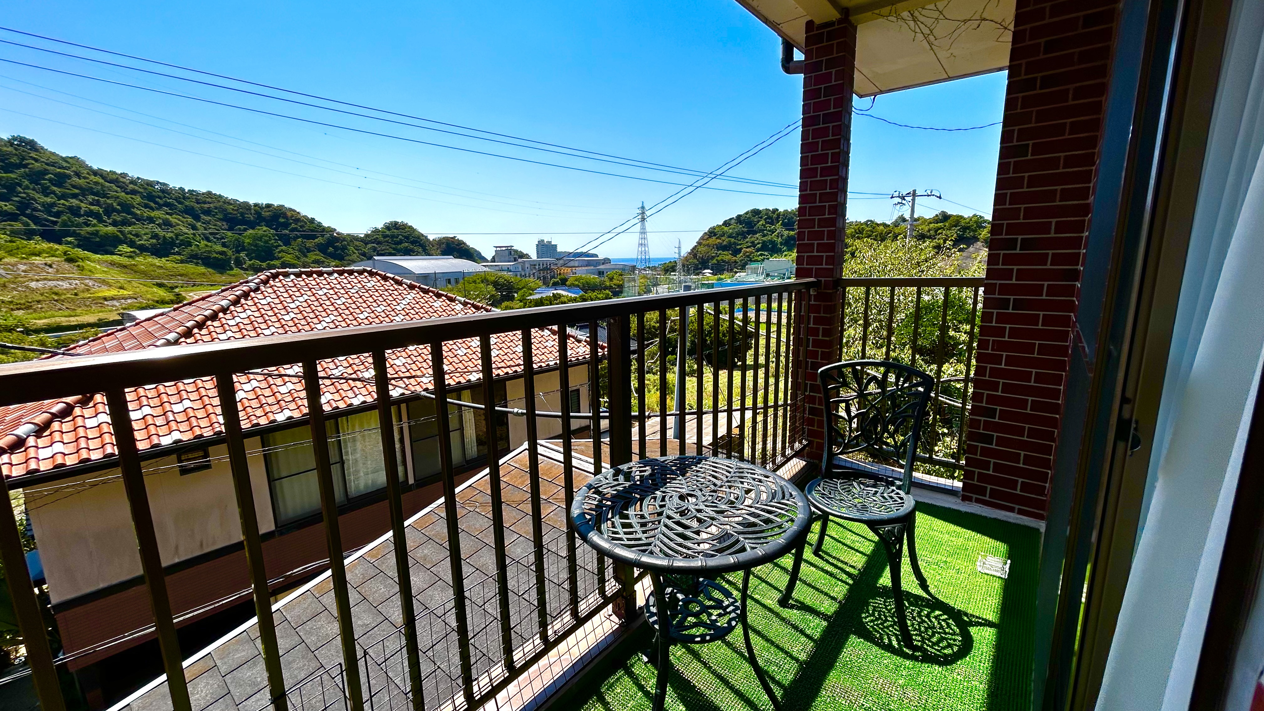 麗月　テラス①