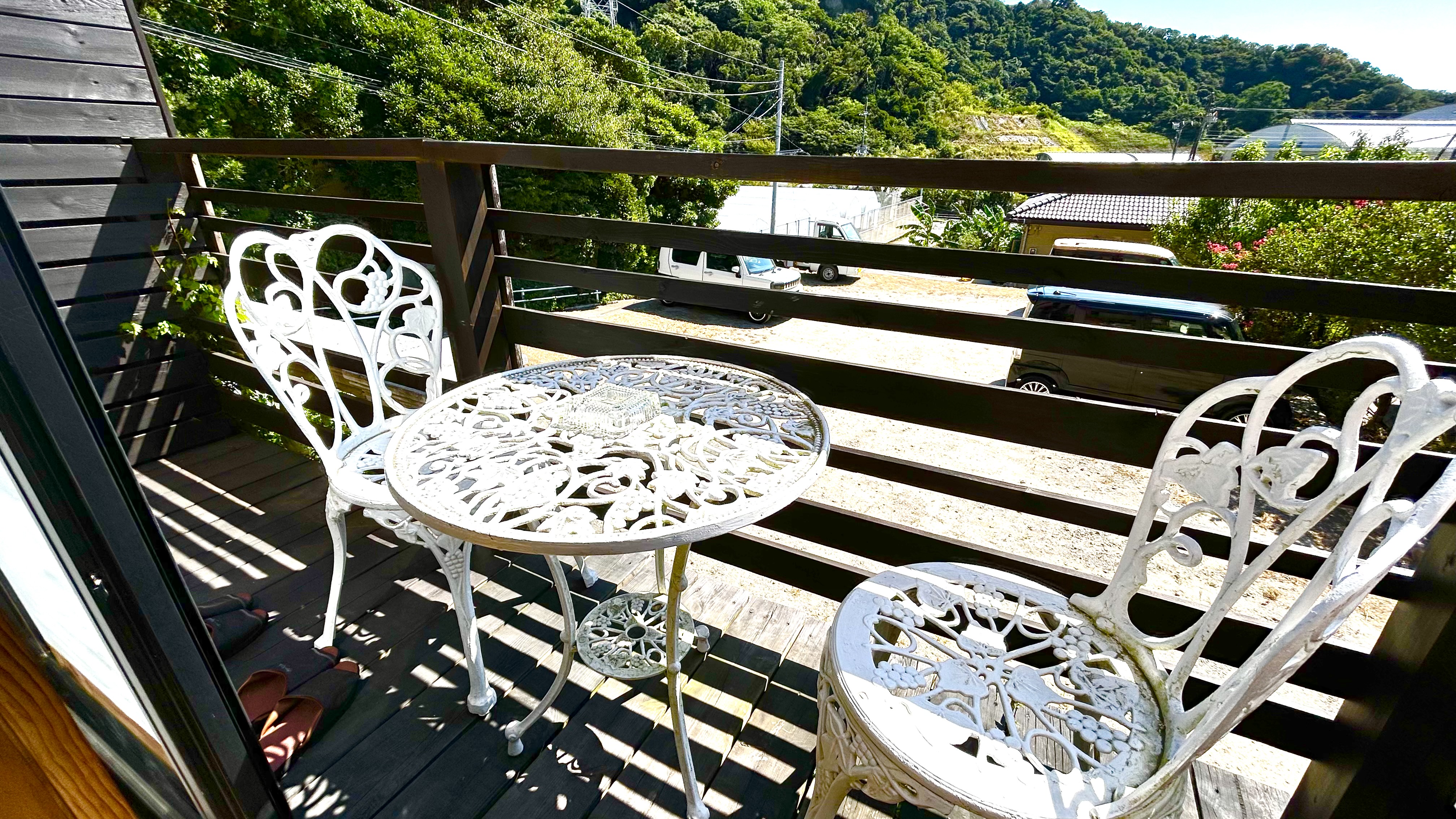 和揚月　テラス