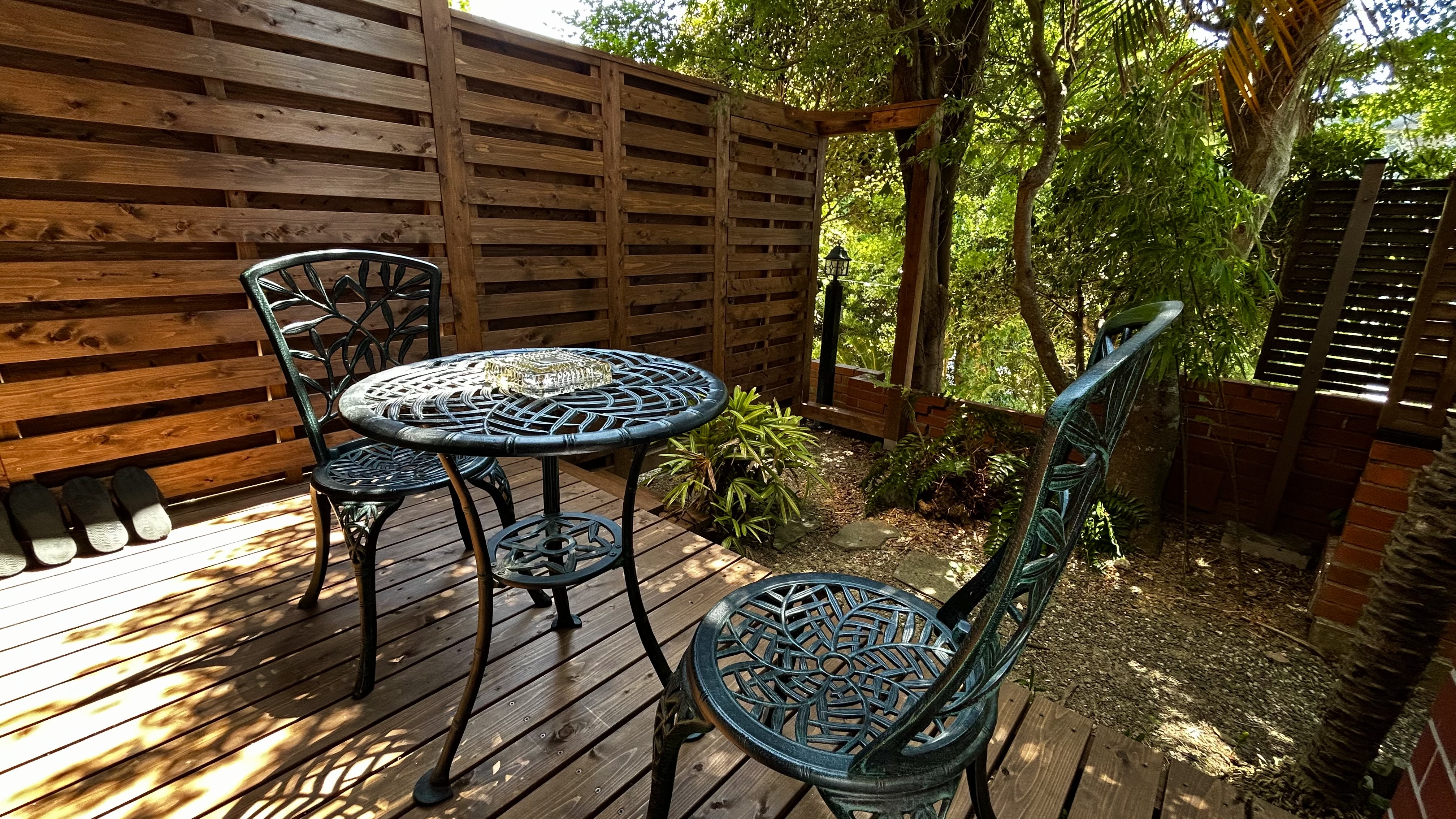 月酔い　テラス①