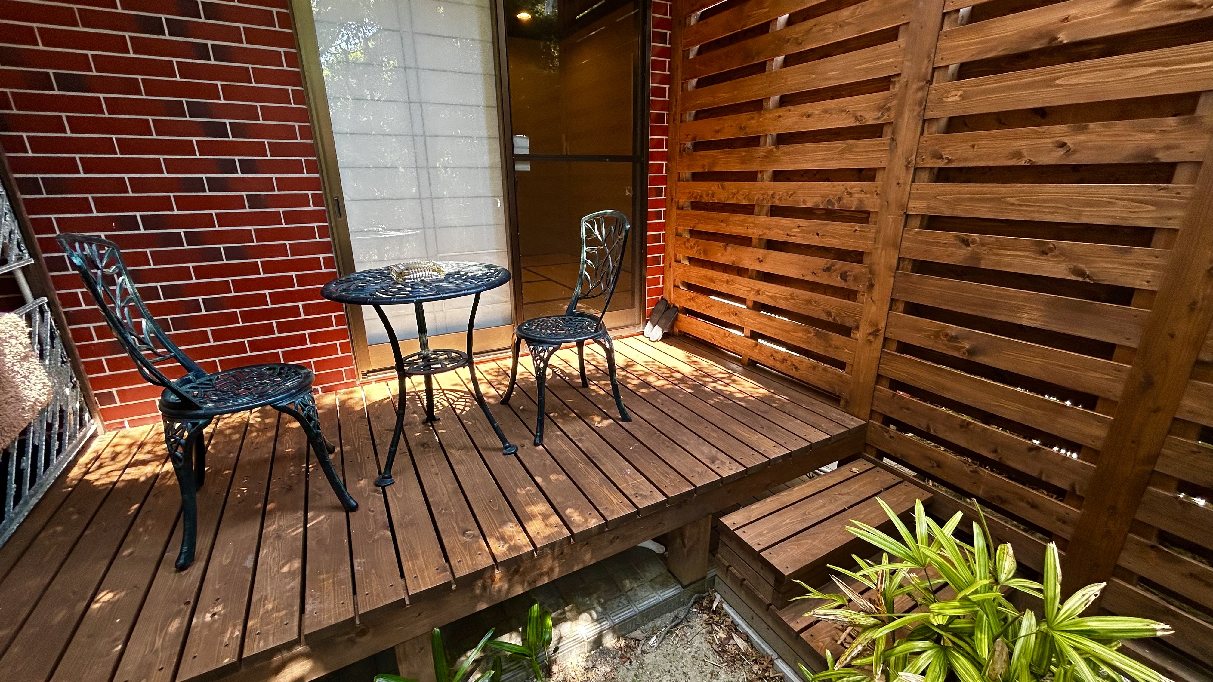 月酔い　テラス②