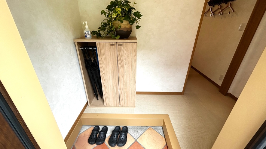離れ 和楊月 玄関