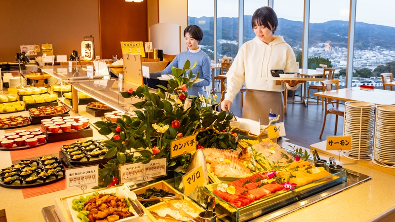 【淡路島ブランドを楽しむ】淡路牛すき焼き付ビュッフェプラン