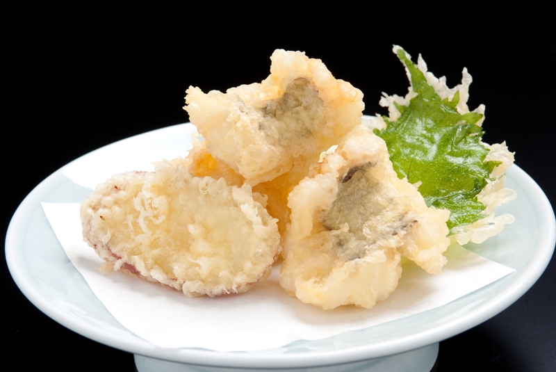 はも2品付き　夏の逸品　はも湯引き・はも天付き海鮮ビュッフェ