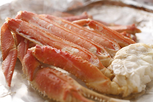 ☆━アワビ踊り焼と焼牡蠣付━☆☆のお得なカニプラン！