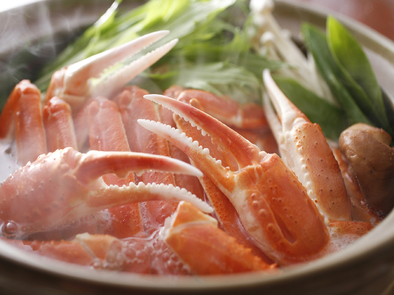 ☆‥ぷりっぷりイセエビと焼ガキ付━☆のお得なカニプラン