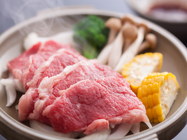 国産牛陶板焼き