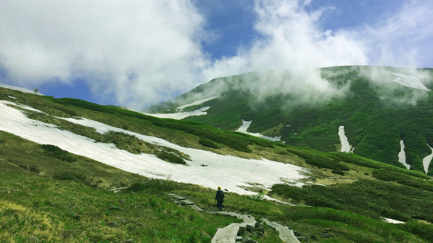 【往復リフト券】月山登山★おにぎり付きの登山・トレッキングに最適プラン［1泊2食付］