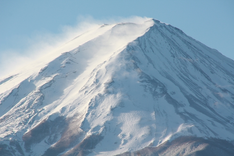 1月の富士山