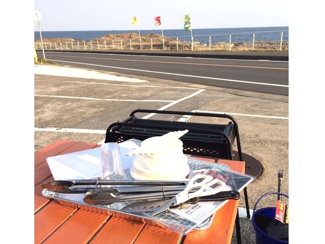 ＢＢＱセット貸出ししてます！