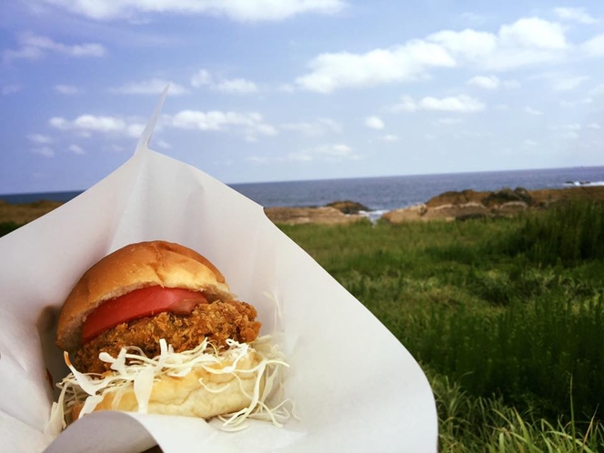 海女ころバーガー