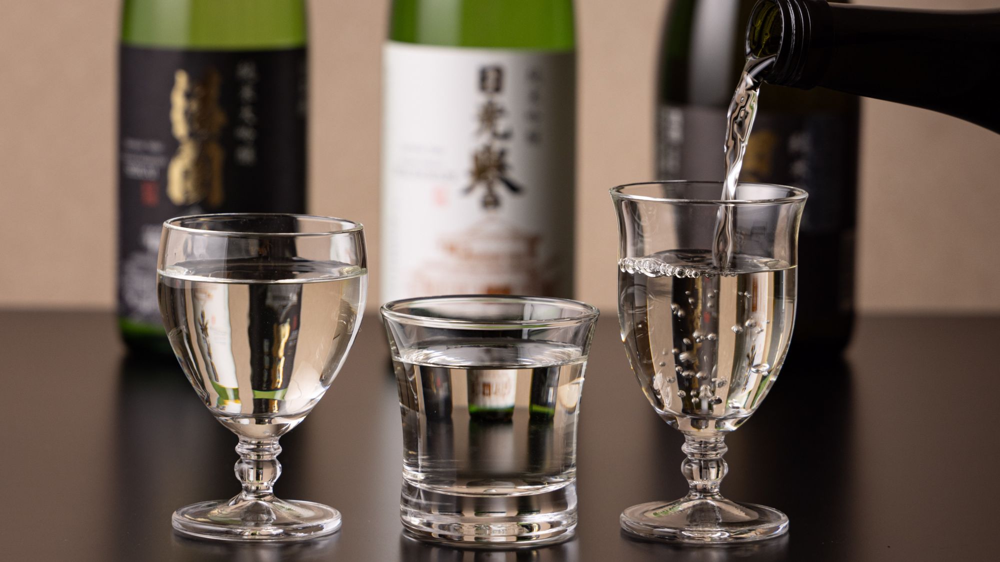 ■個室ダイニング結坐 日光の地酒飲み比べセット