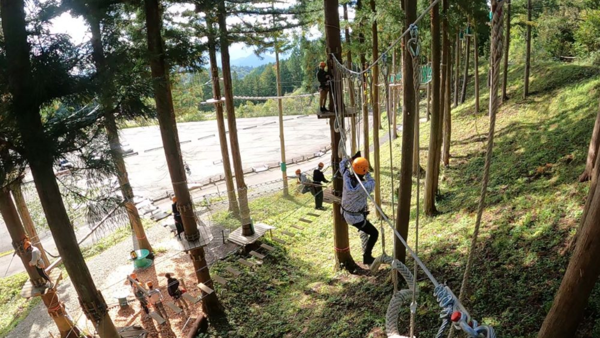 ＊【鷲ヶ岳アルプスアドベンチャー】当館より車で29分