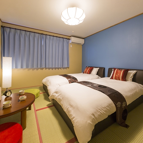 うずら豆のお部屋~爽やかなスカイブルー