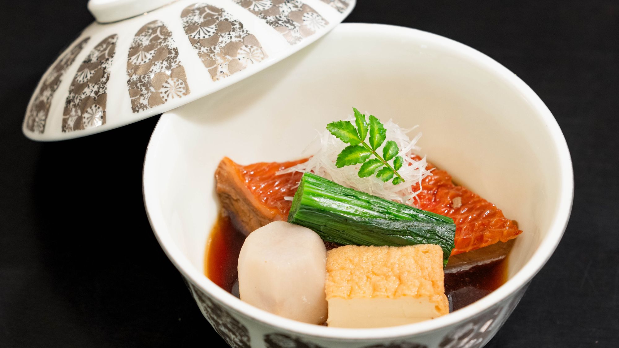 【夕食】金目の煮つけ