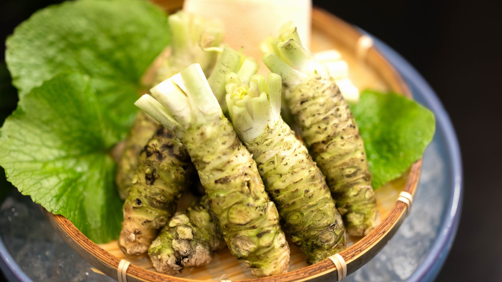 【夕食】伊豆名産「わさび」