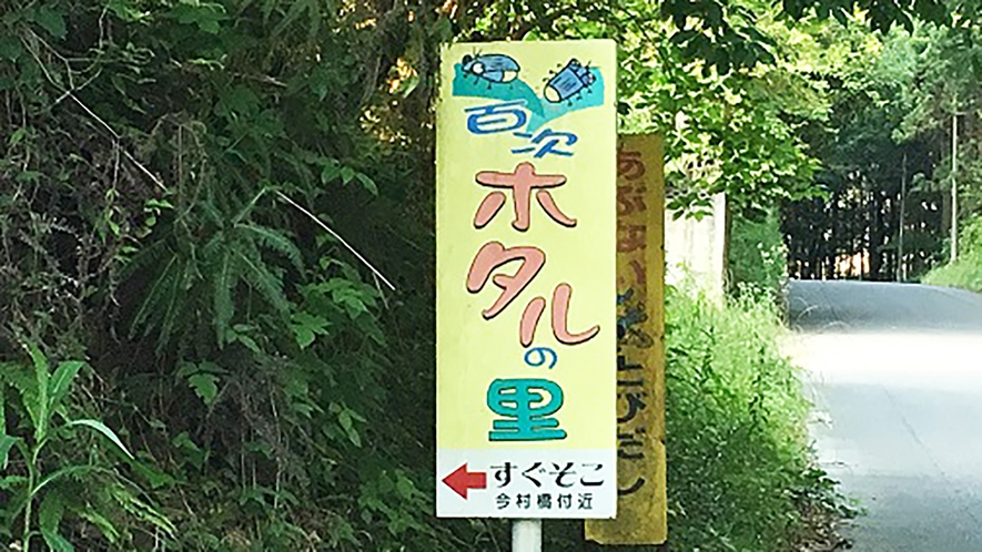 *【周辺観光】百次ホタルの里：幻想的な蛍の舞が！九州新幹線の線路も近く、蛍と新幹線とのコラボも期待！