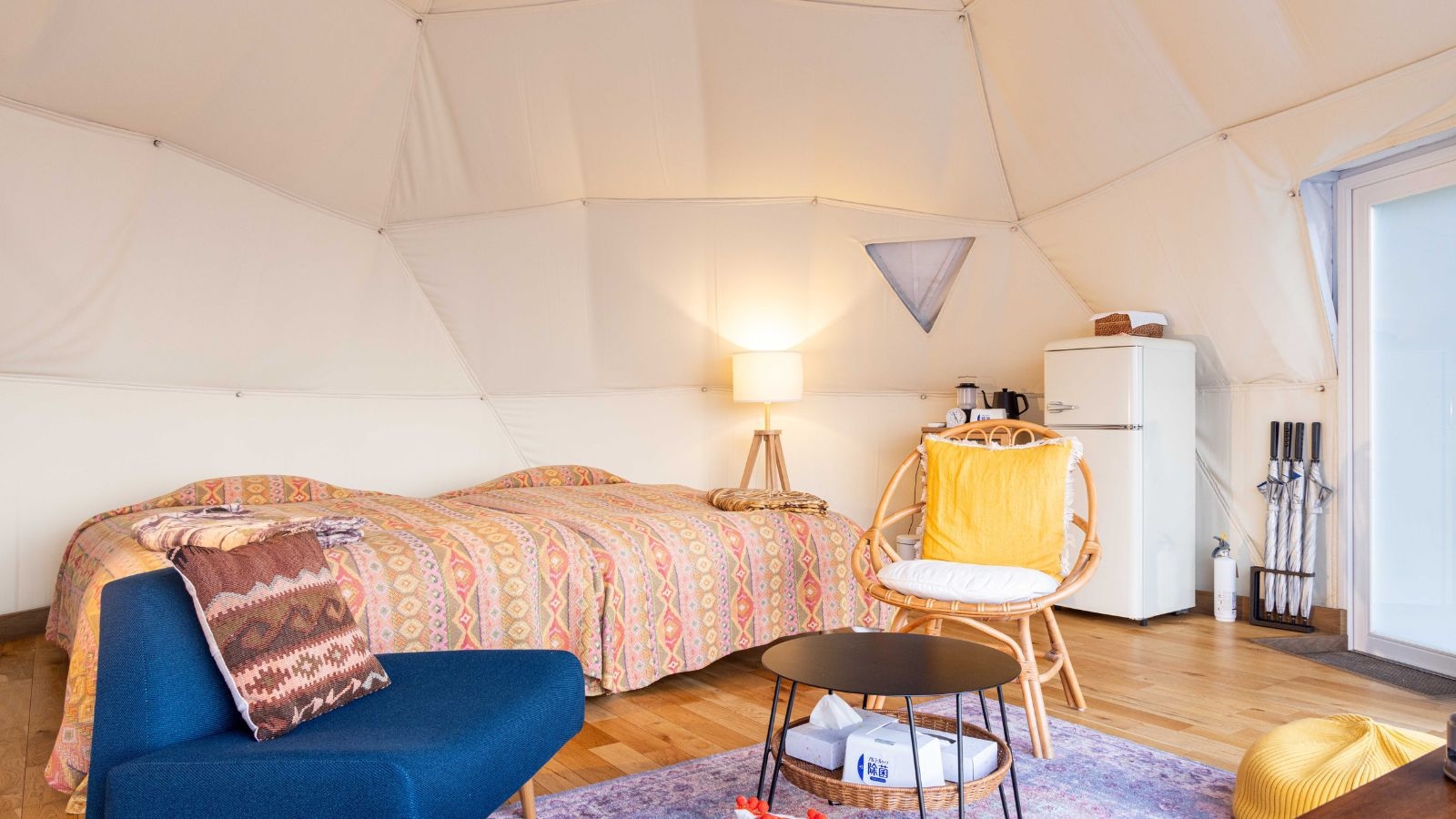 【1日1組限定】焚き火＆BBQ。広大な敷地の中で富士山を独占するグランピングステイ〈2食付〉