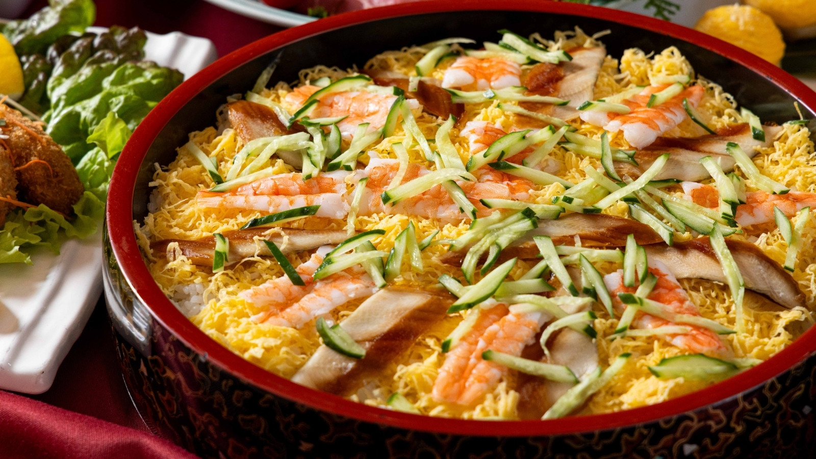 夕食バイキング一例