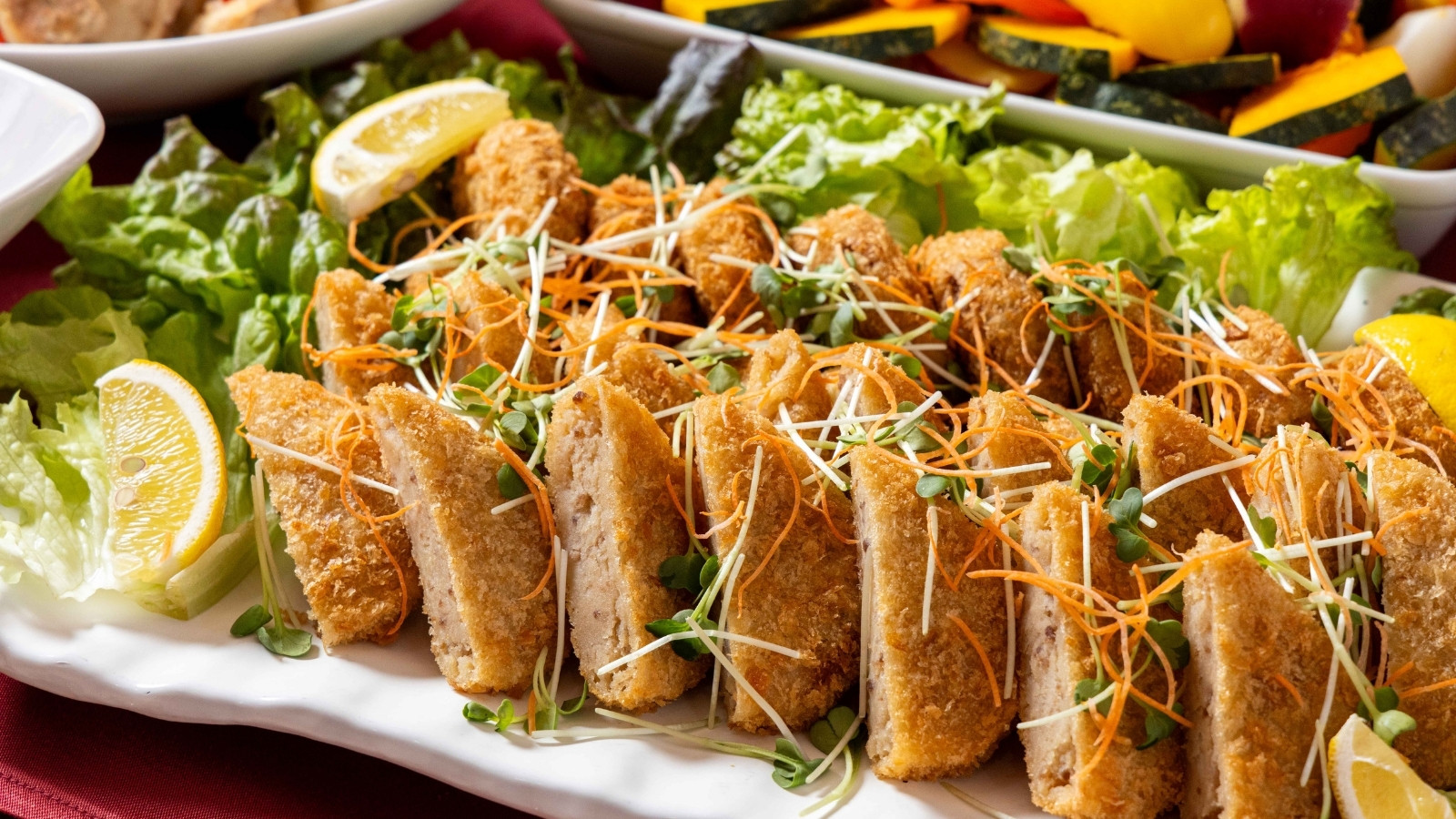 夕食バイキング一例