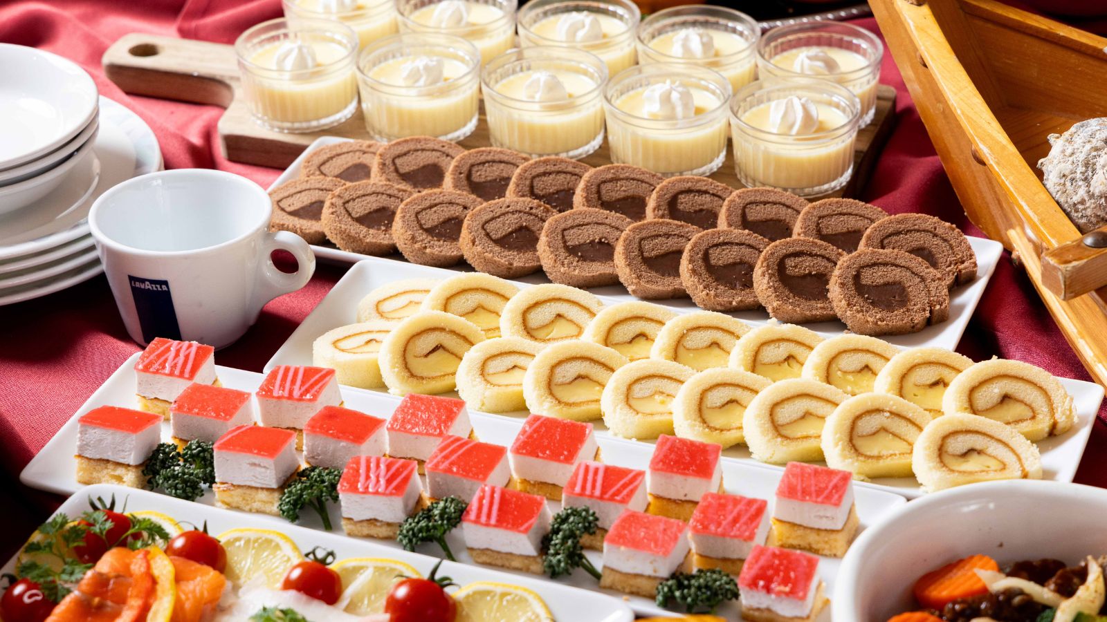 夕食バイキング