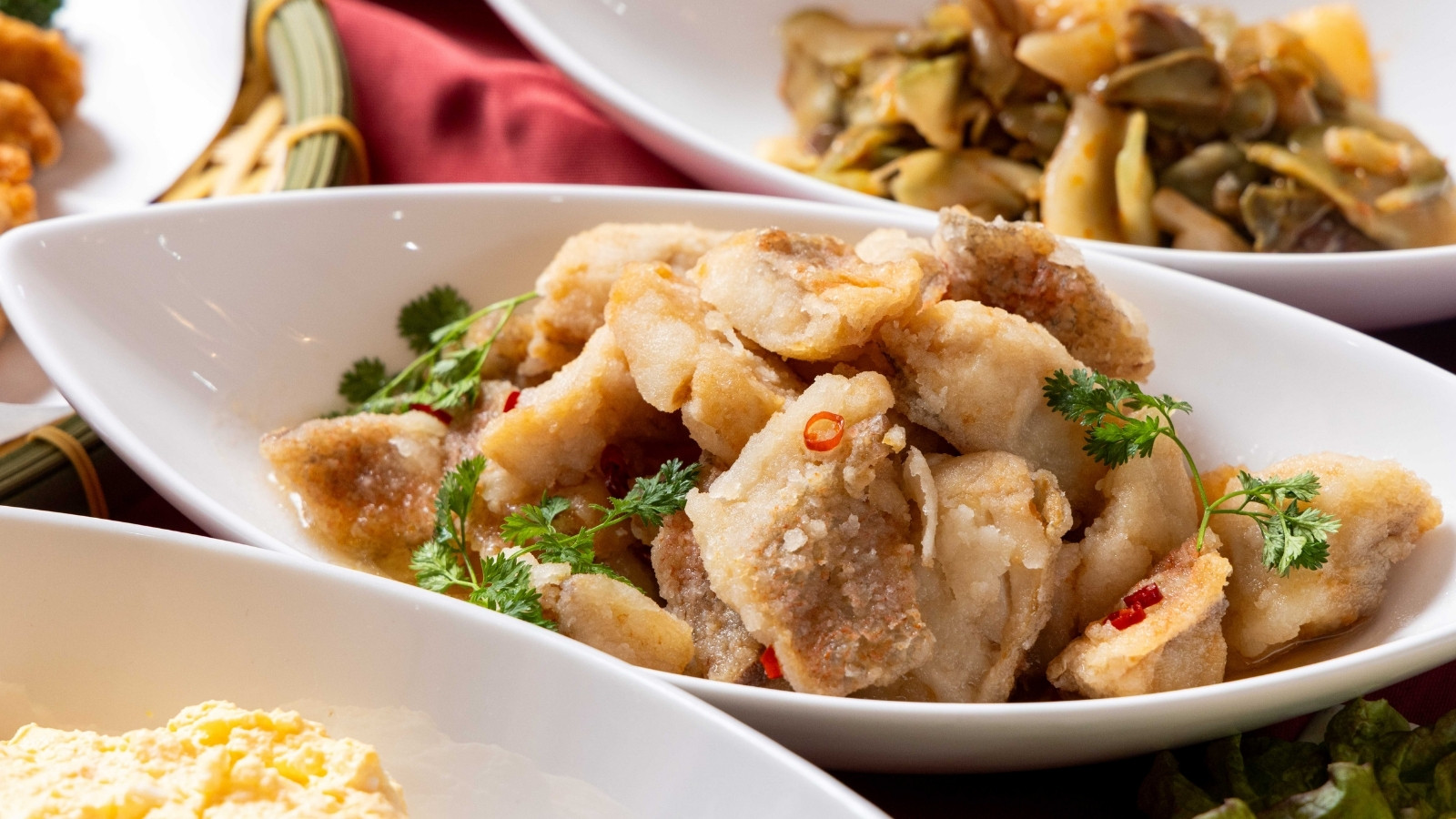 夕食バイキング一例