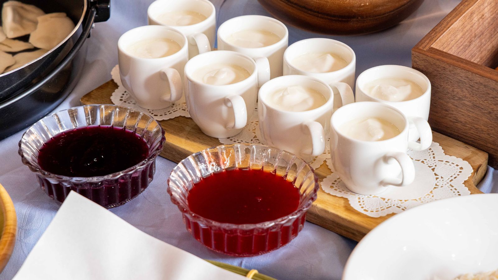 朝食バイキング