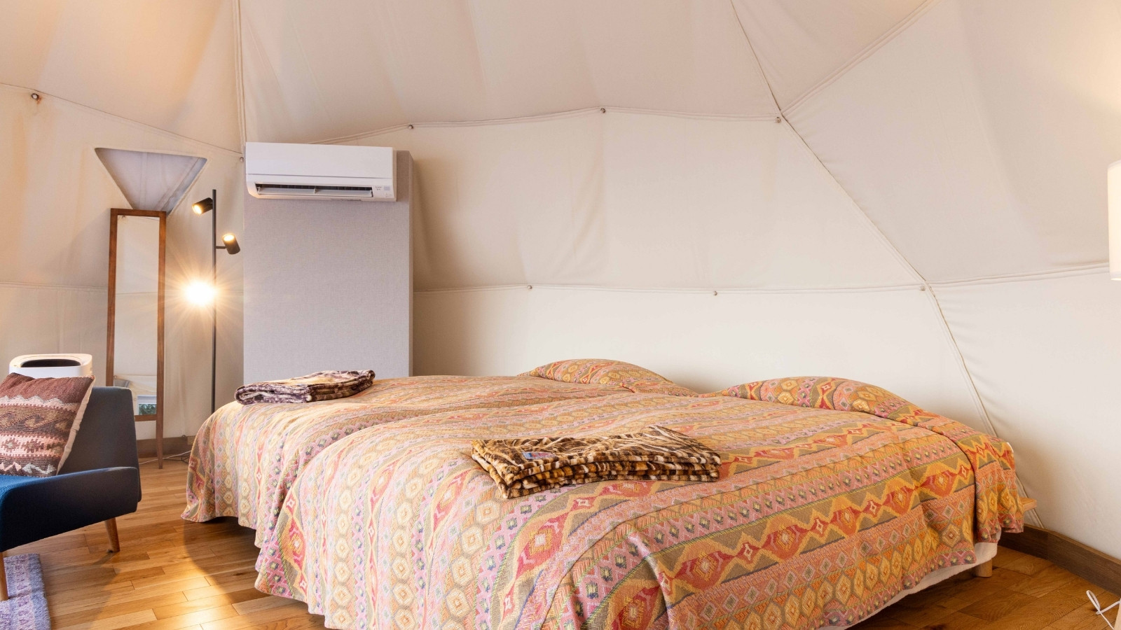 グランピング客室 昼