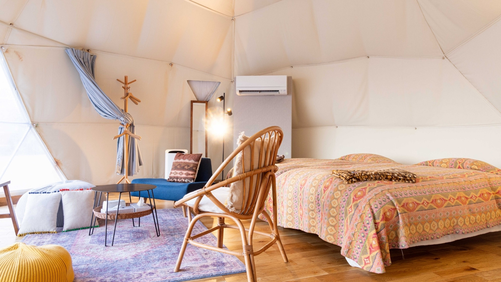 グランピング客室 昼