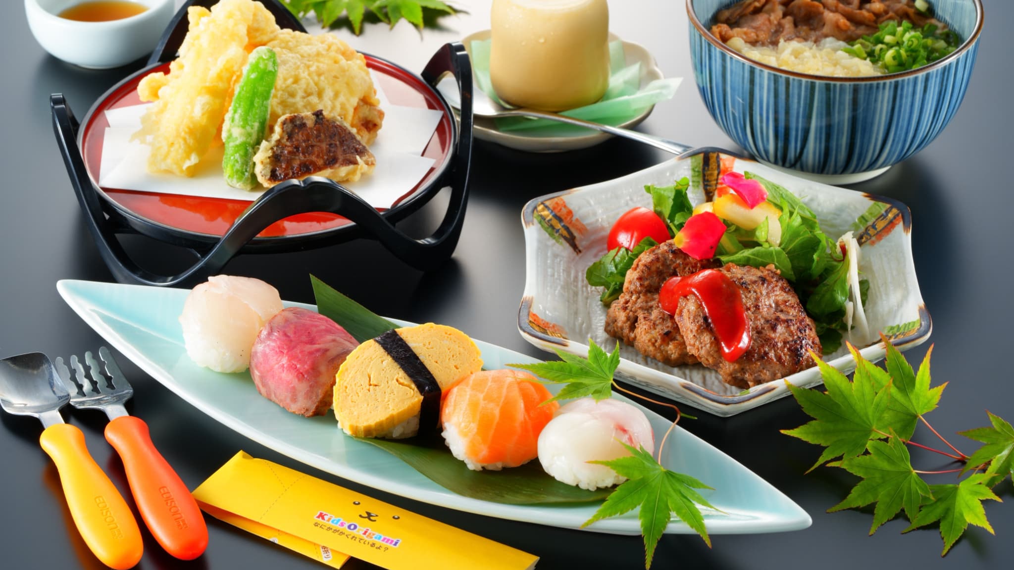 夕食／和食の子供料理夕食／和食の子供料理