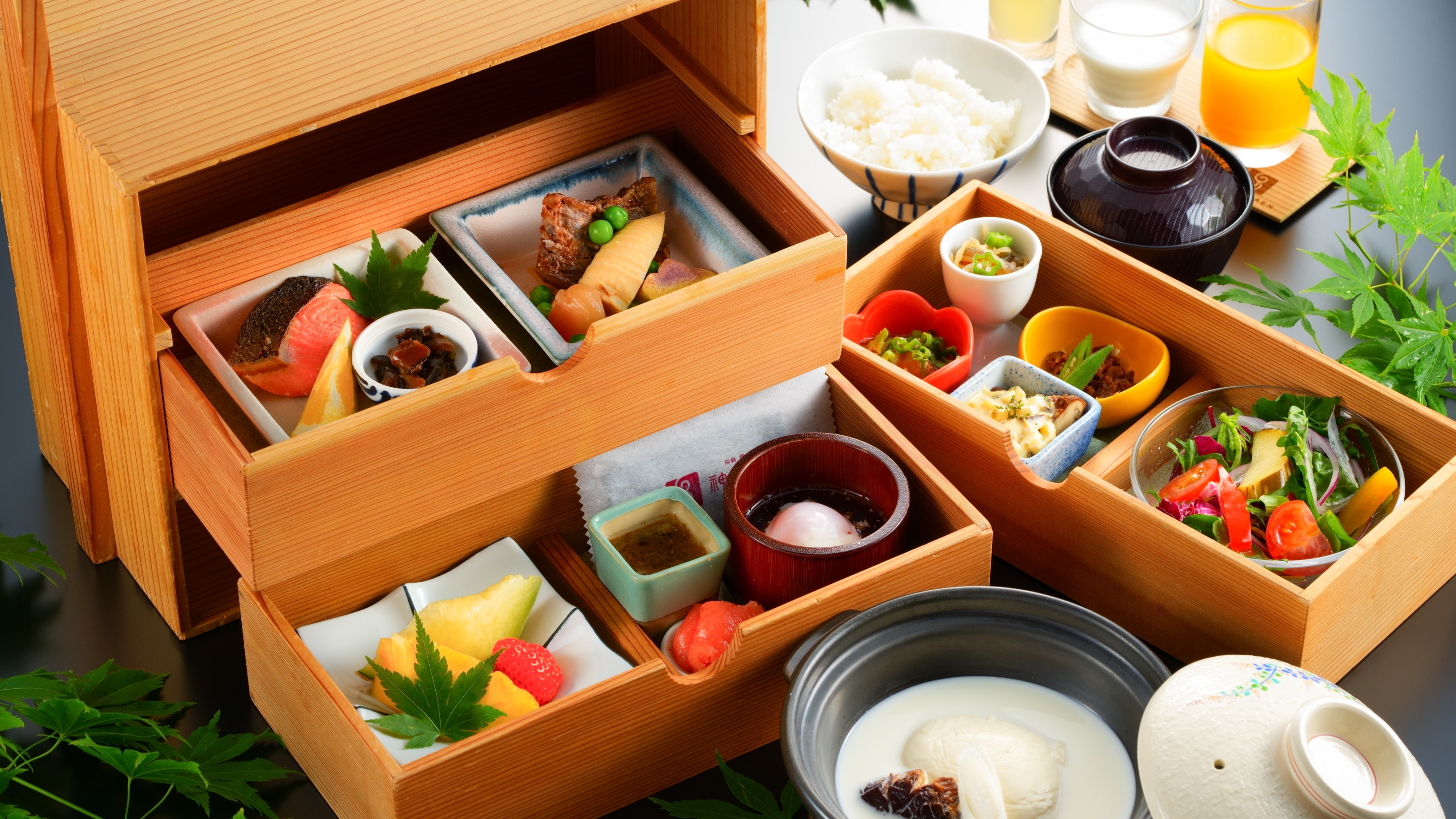 朝食一例