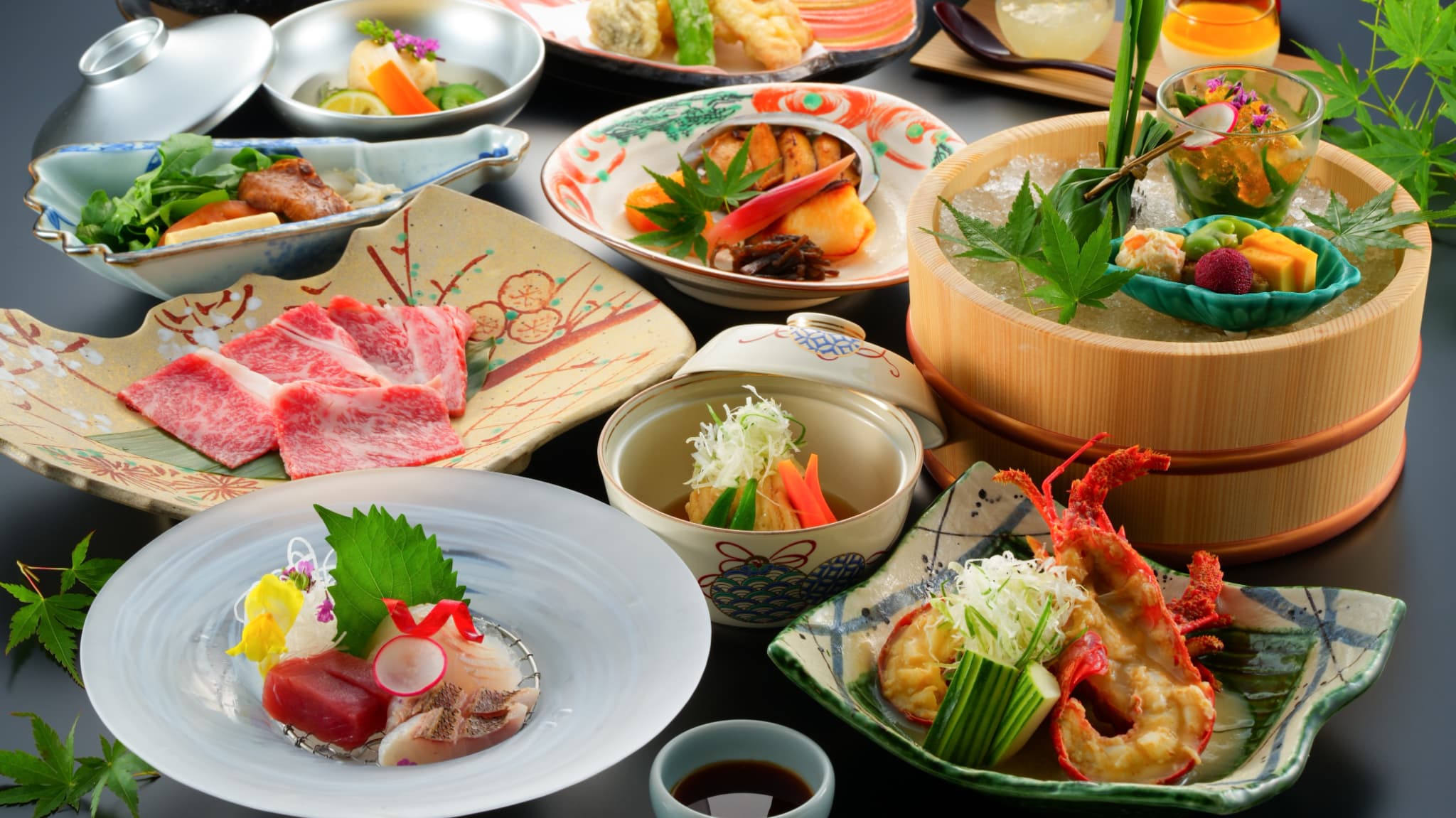 夏の鶴見懐石一例