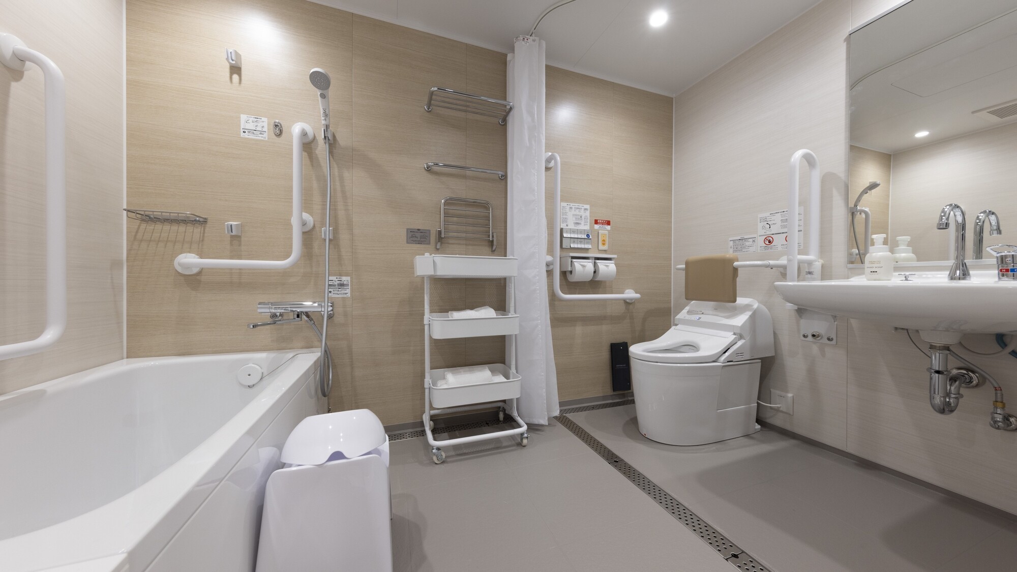 【別館】ユニバーサルツイン　バリアフリーのお部屋です