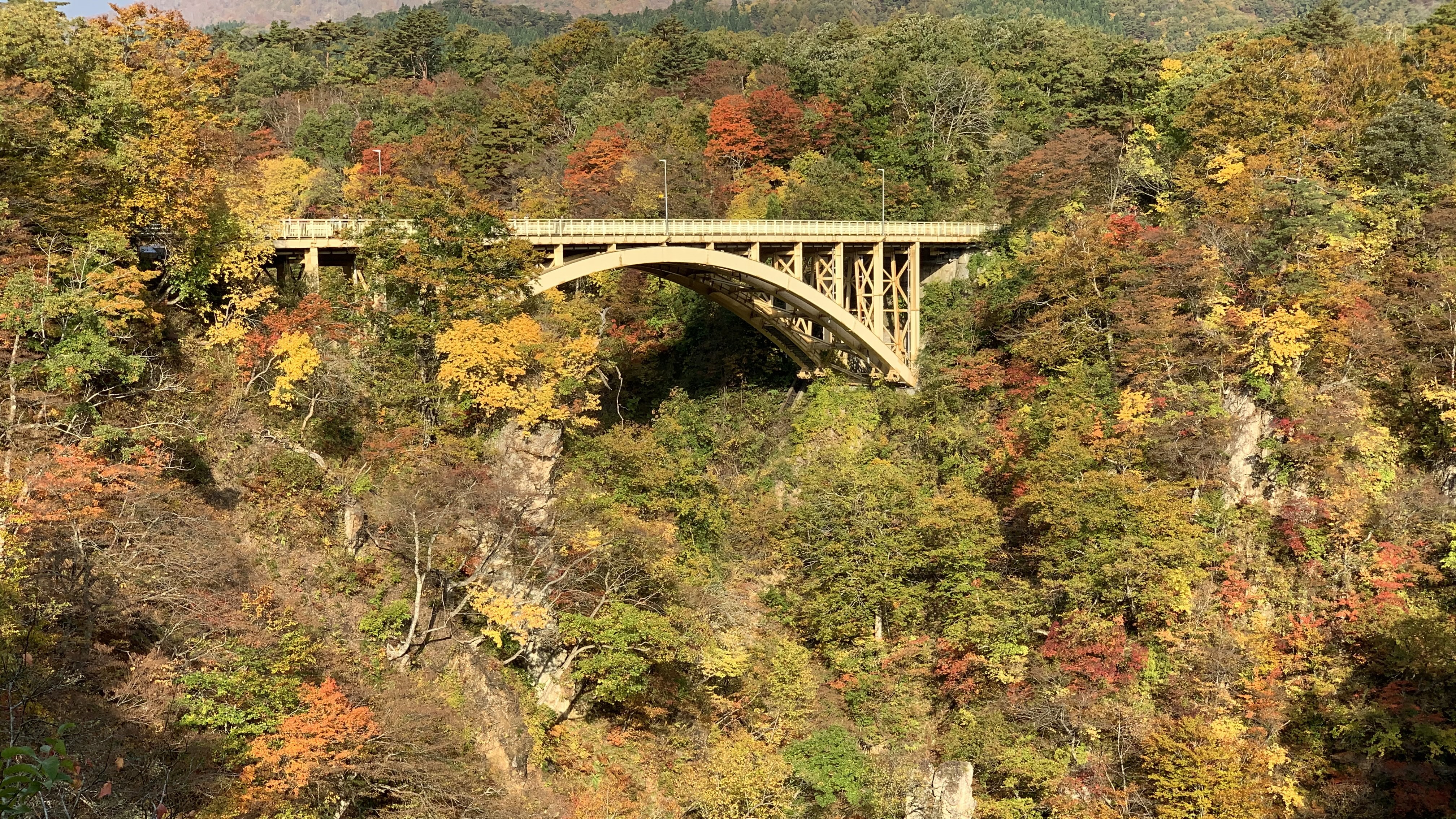 【観光】鳴子峡の紅葉は全国から観光に来ていただけるほどの美しさ！