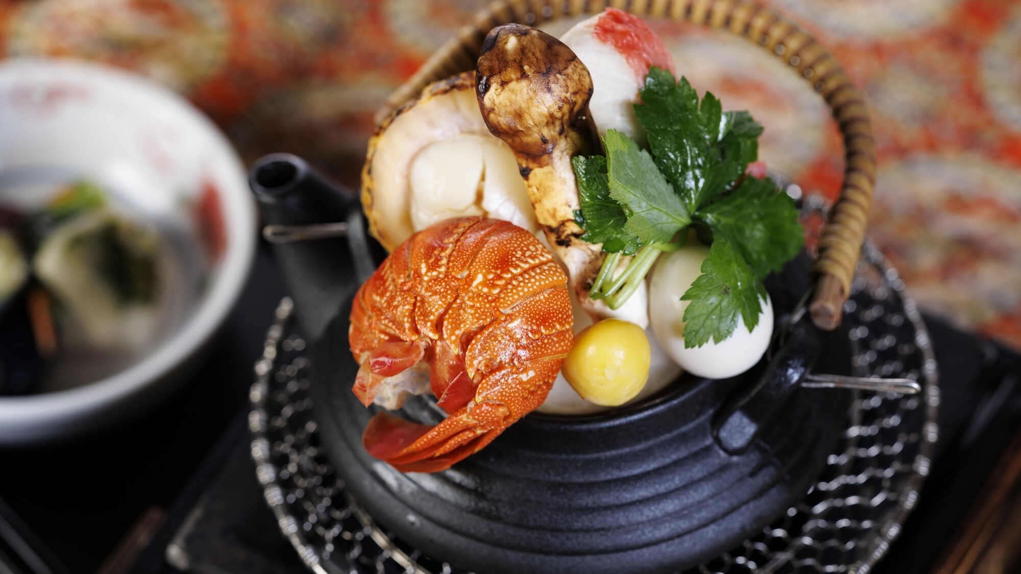 【数量限定★特製味覚会席】料理長こだわりの豪華特撰会席「悠然」＜後半＞と朝食〜ユネッサン入り放題