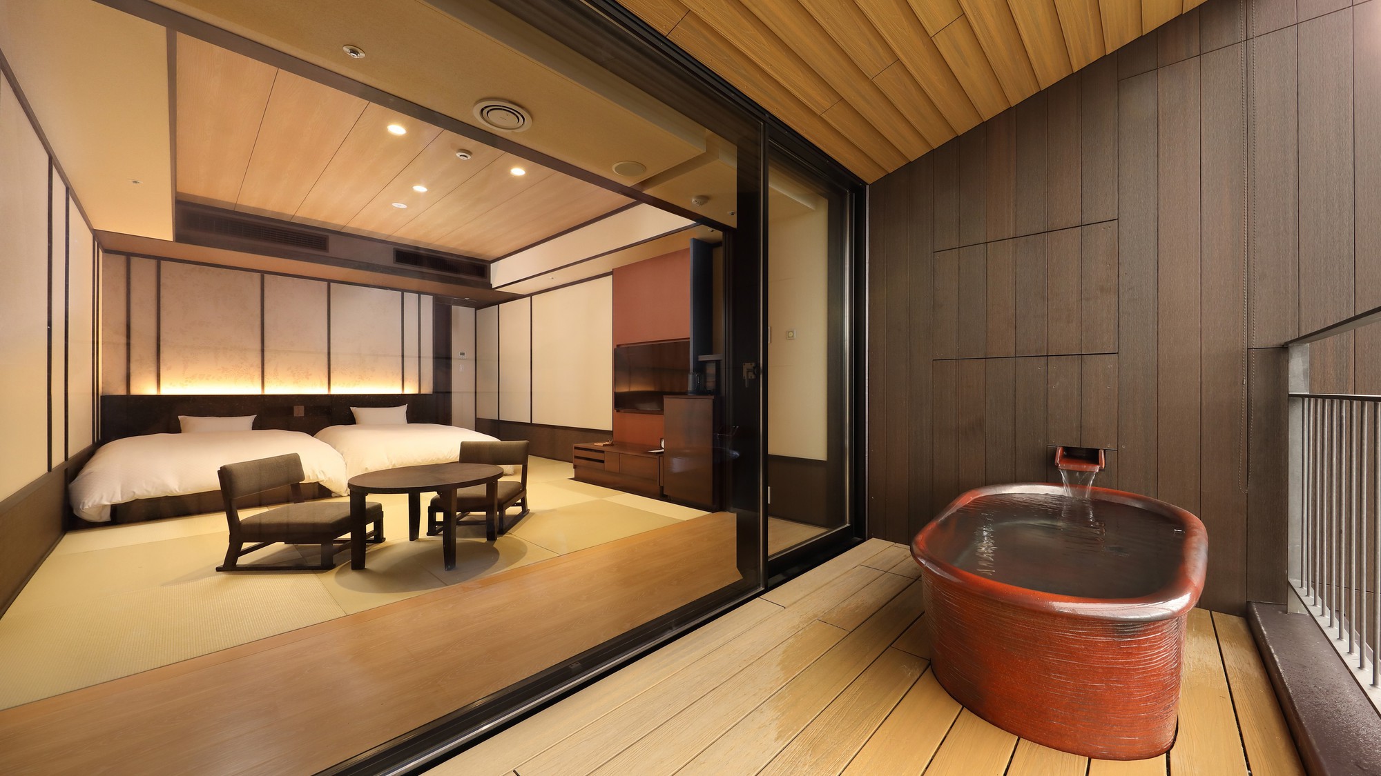 【露天風呂付客室】一例