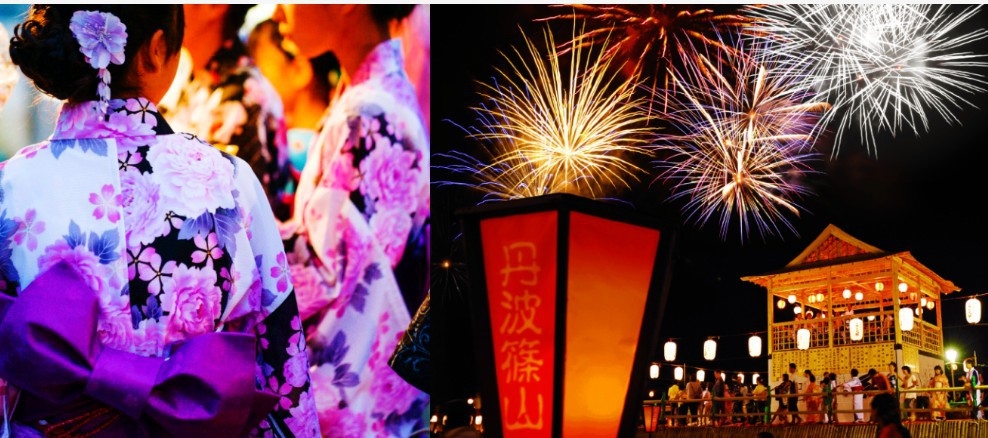 【デカンショ祭りを一望】素泊り、朝食無、夏祭りをお楽しみ下さい。【禁煙】