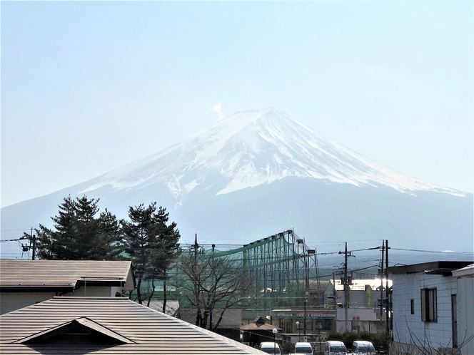 客室からの富士山205