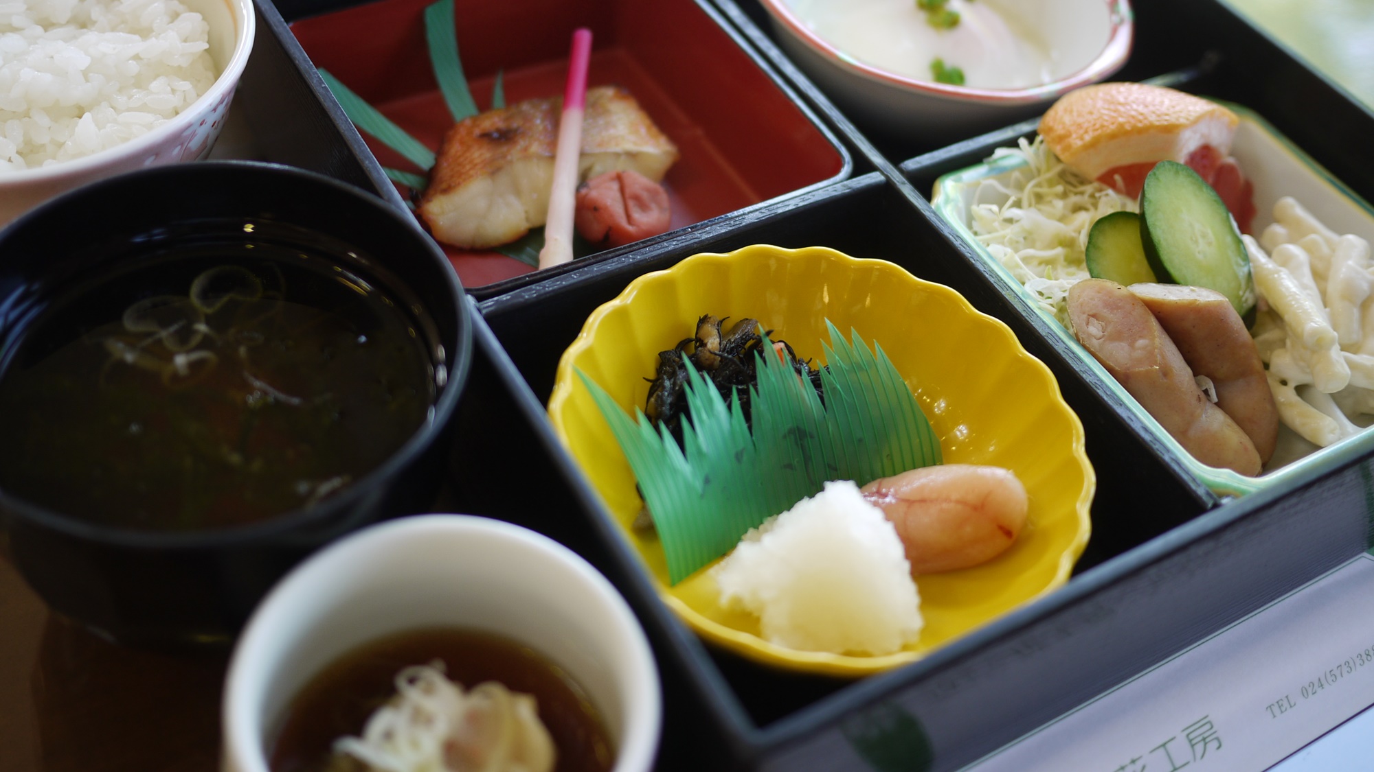 *朝食一例／朝からしっかり食べて充実した一日をお過ごしください。