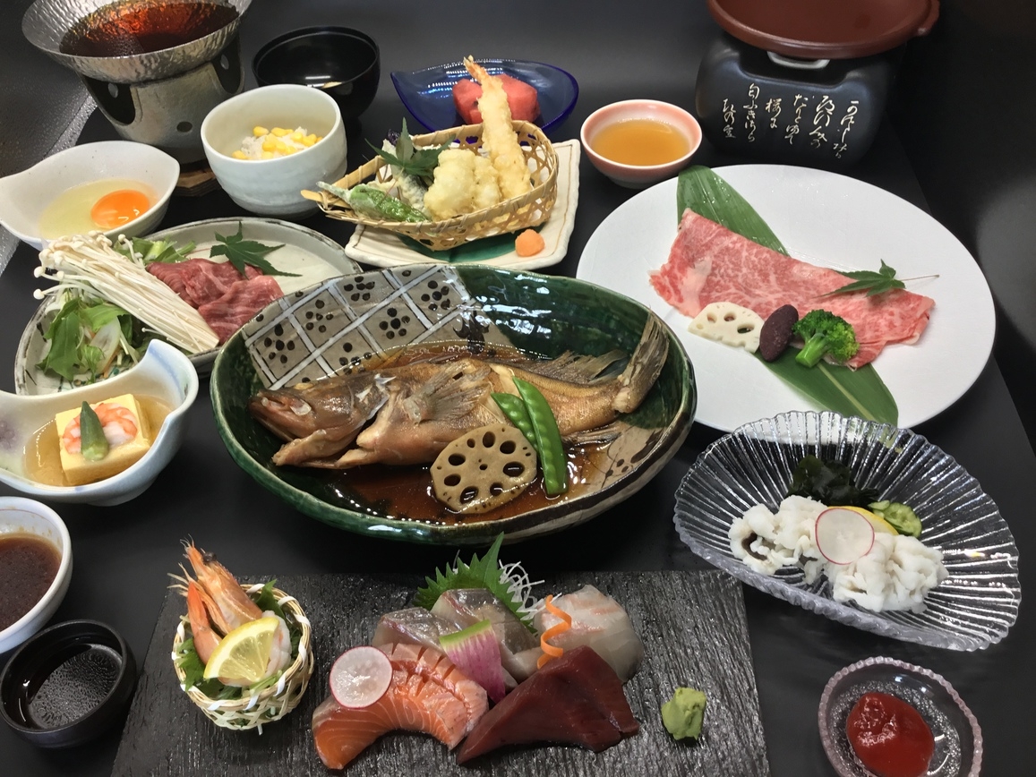 料理長おすすめ瀬戸内会席　1泊2食付き