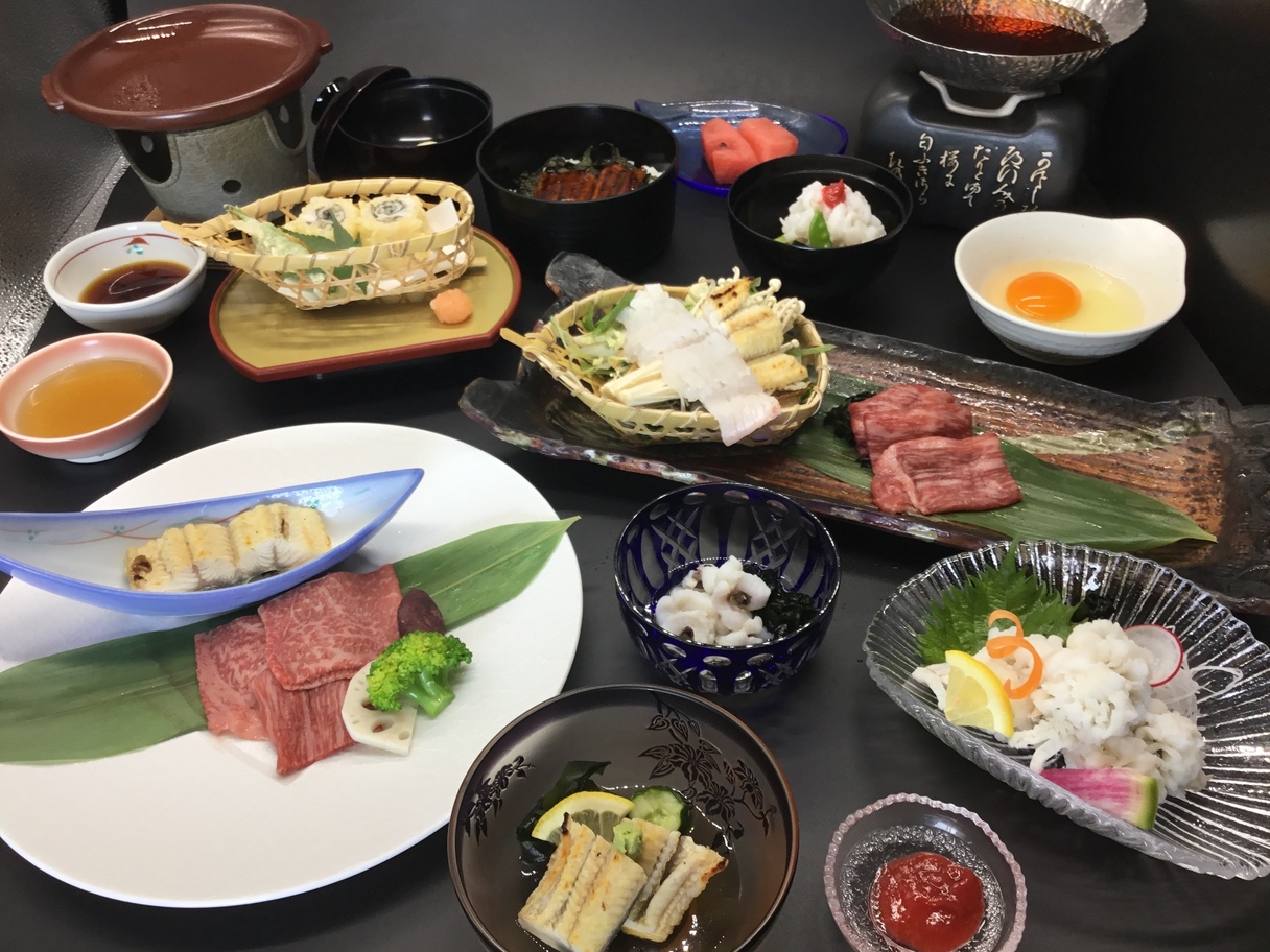夏の頂き会席プラン