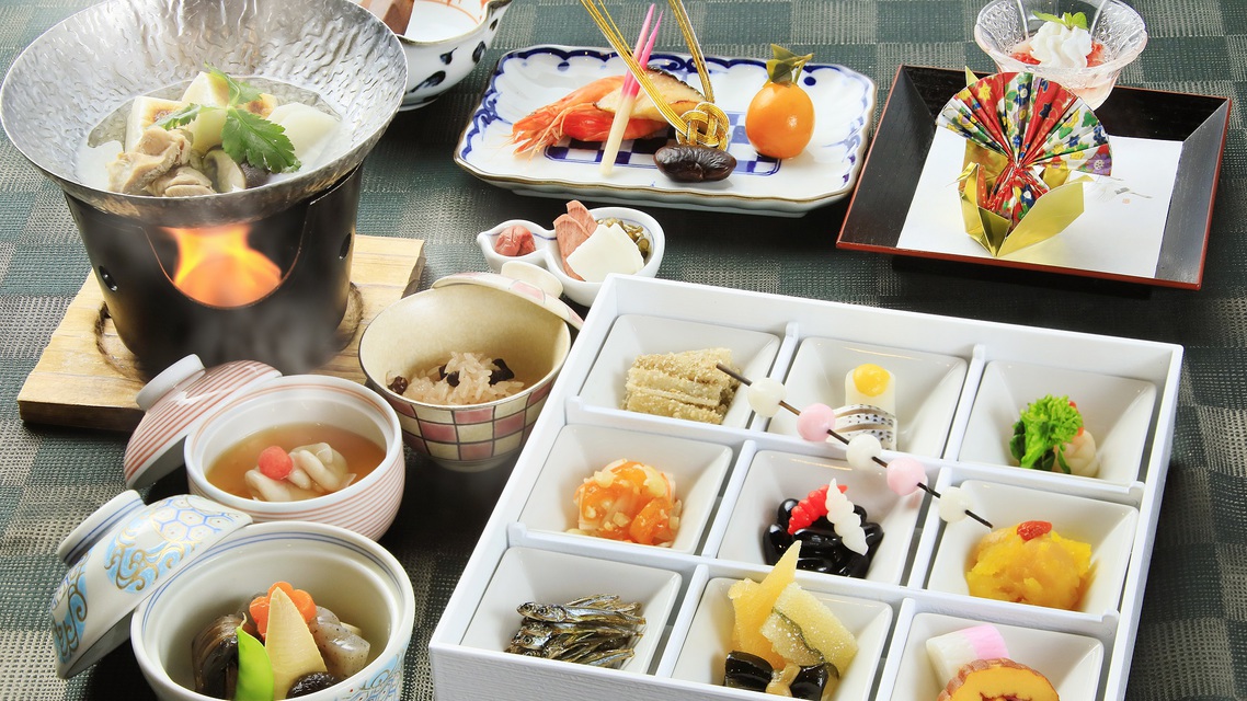 【年末年始】12/31〜1/2限定／一年の大切な日に天翠茶寮の美食と温泉を堪能＜※年末年始特別懐石＞