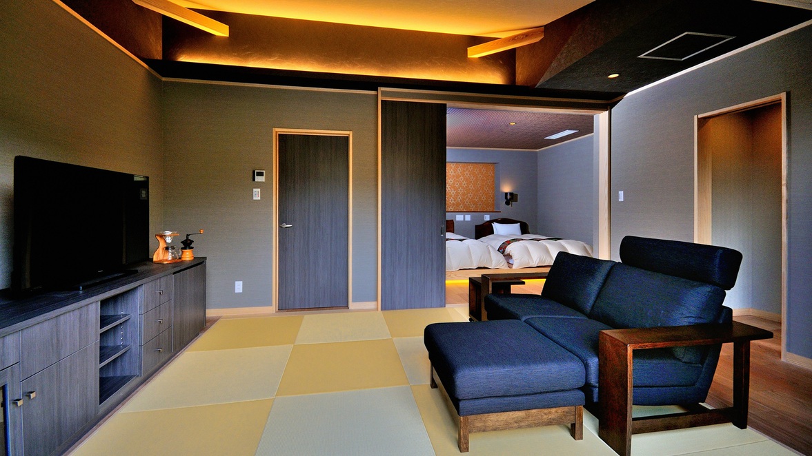 【離れ／TypeB】ゆったりとした43㎡の客室