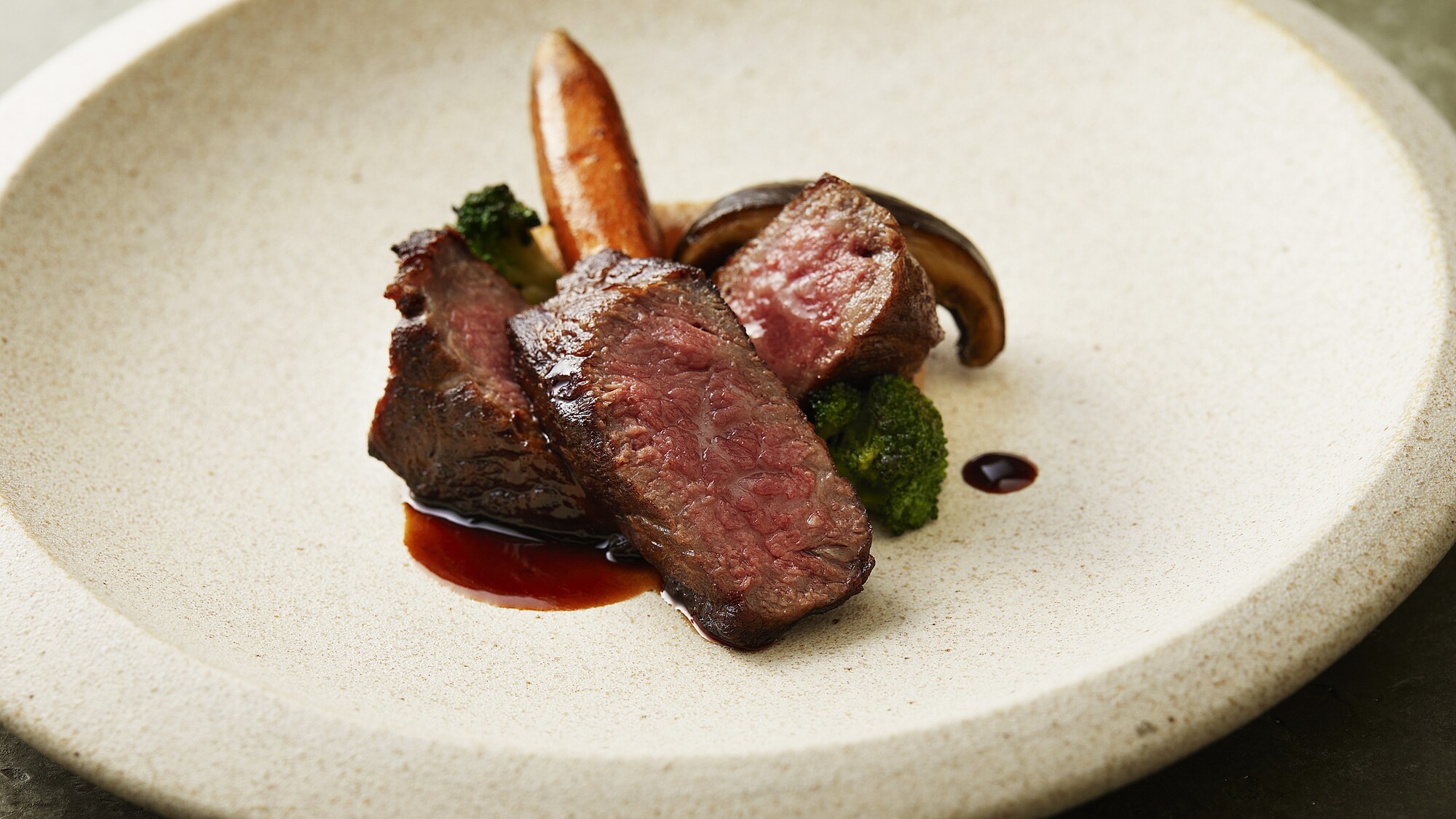 【夕食】薪焼きコースUpgradeメニューイメージ_WOODSIDE dining