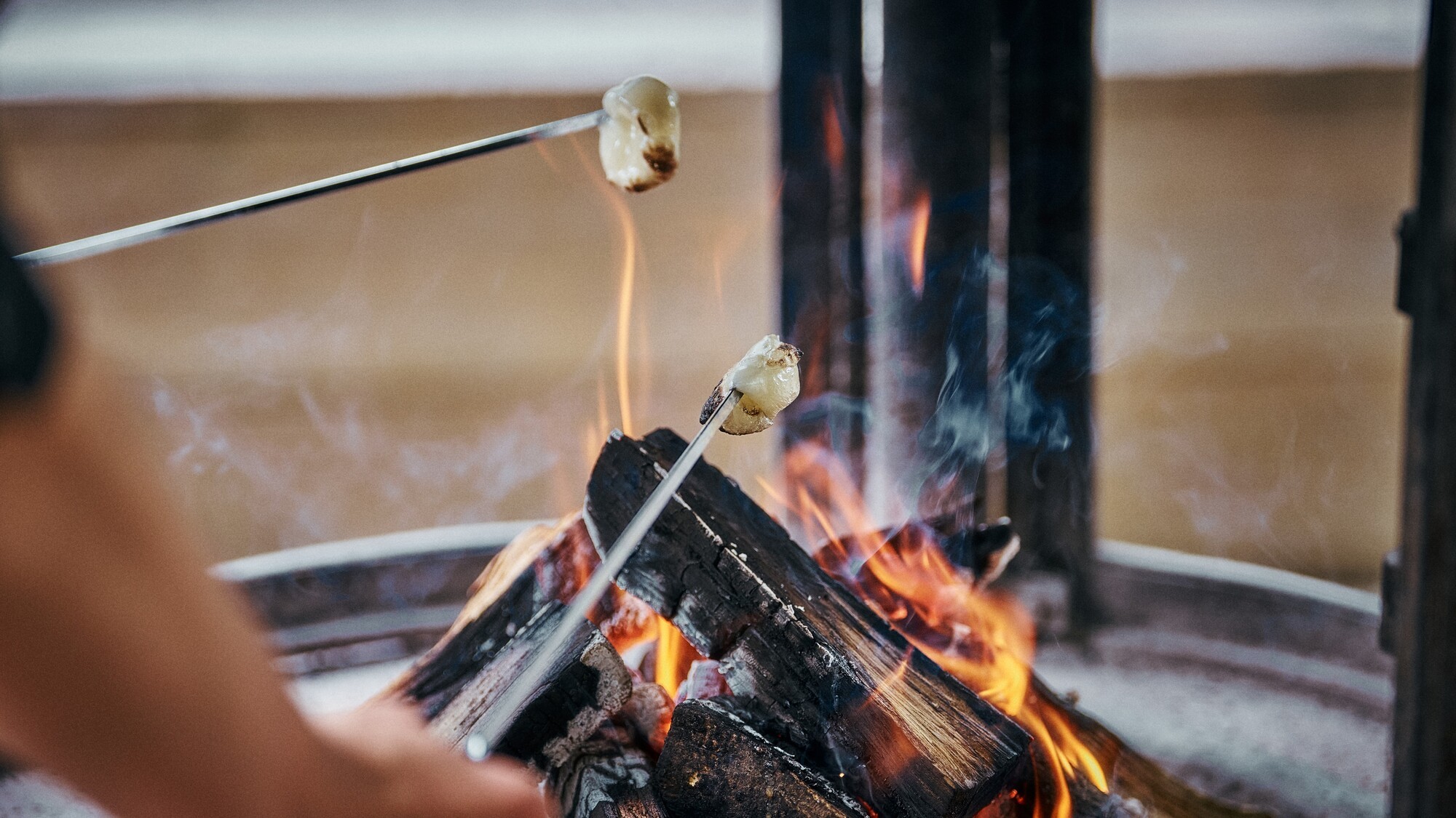 【サービス】薪火体験_freebird & terrace