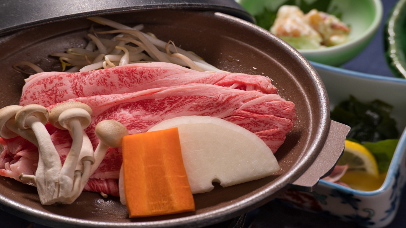【メイン料理が選べる♪】和牛陶板焼き or 名物舌平目の煮付け　あなたはどっちを選ぶ？＜ 2食付き＞