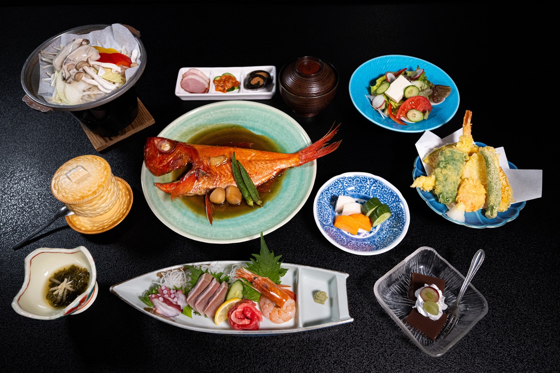 【金目鯛 キンメダイ】静岡と言えば特産の旬の料理を使った特別なコースを御堪能！